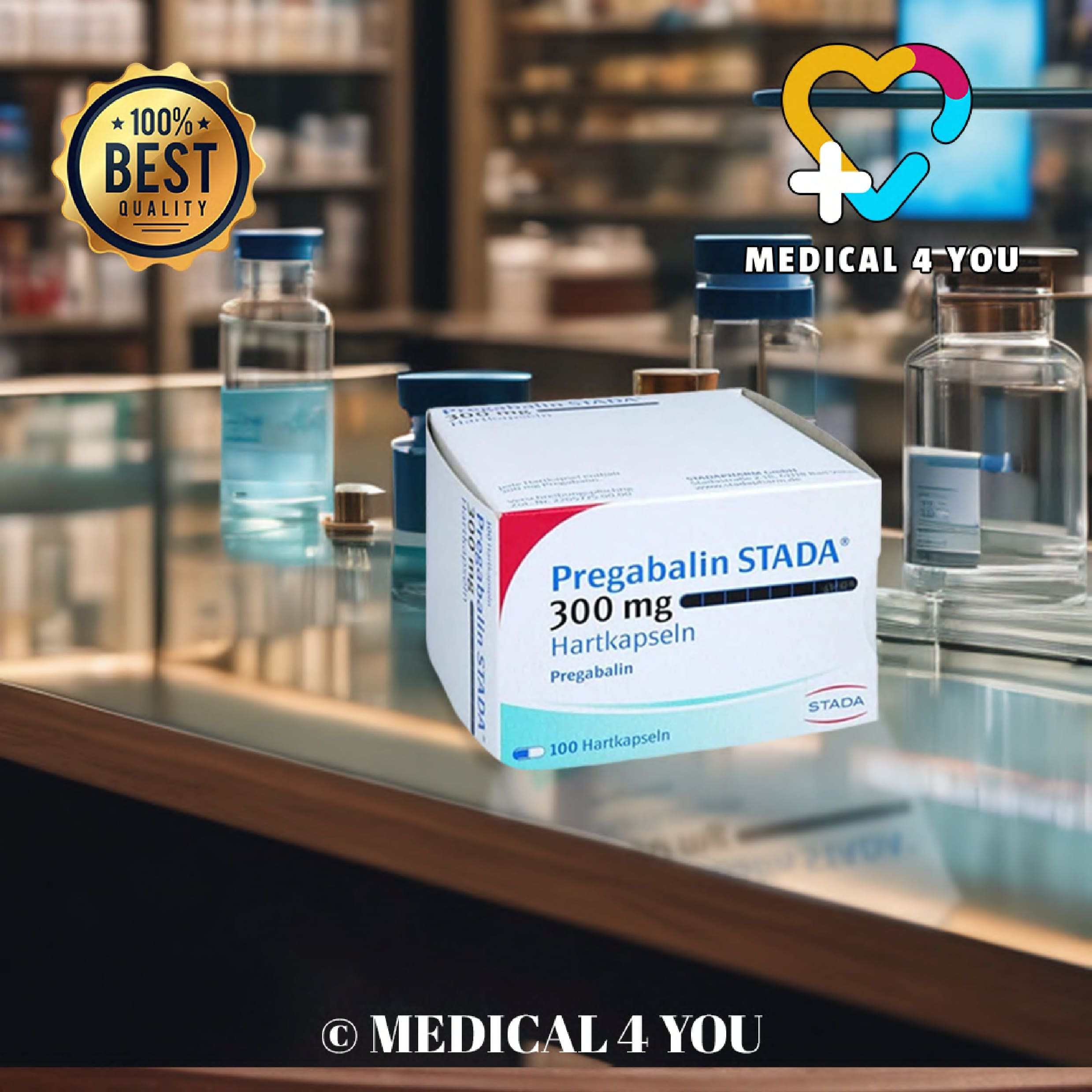Pregabalin 300mg  STADA  Lyrica  Deutsche Apotheken Ware