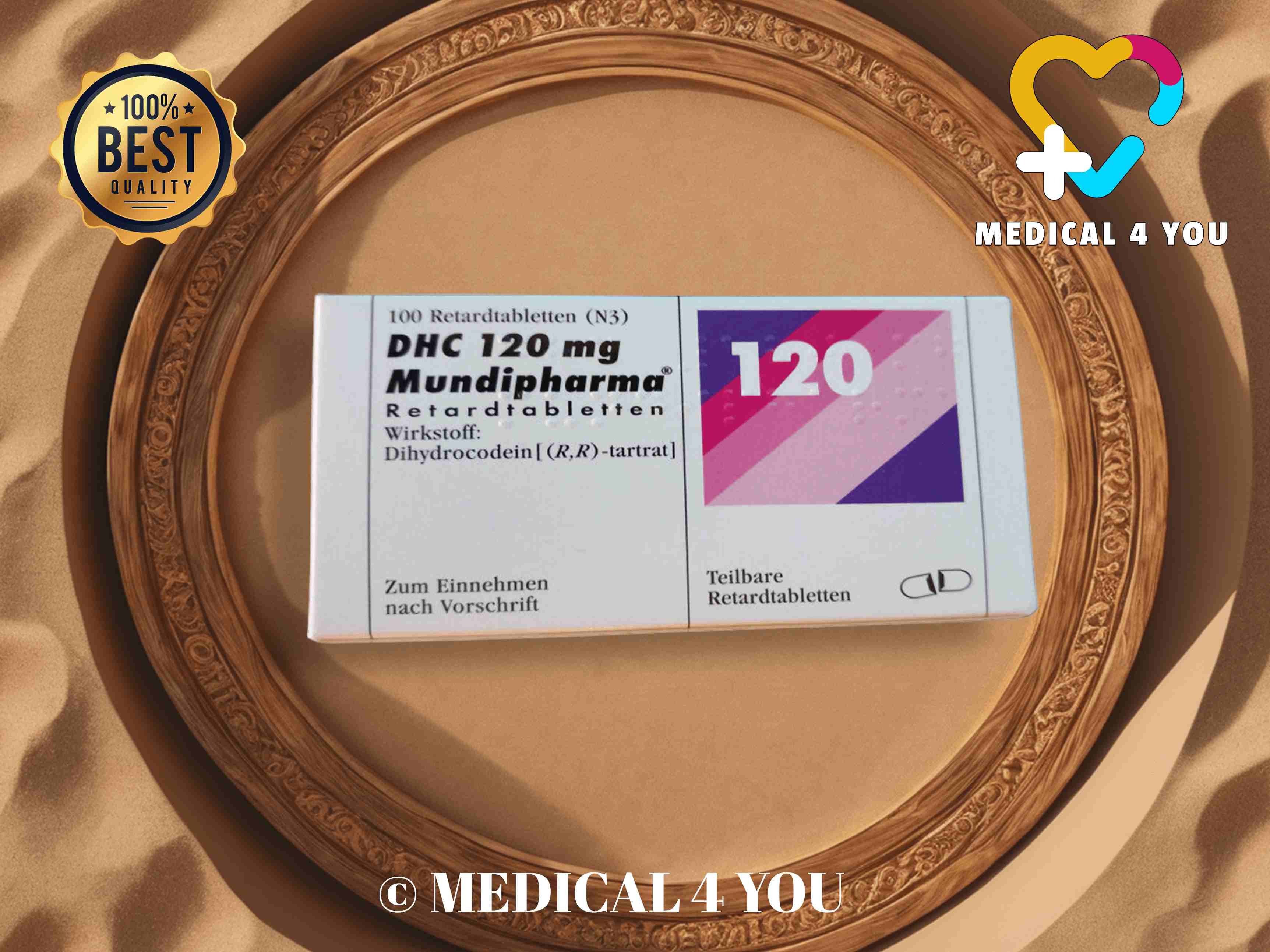 DHC 120mg  Dihydrocodein  Mundipharma  Deutsche Apotheken Ware